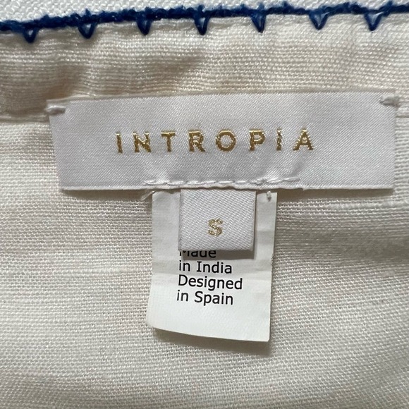 Anthropologie Intropia Needlepoint‎ Embroidered Fruit Blouse Size Small - Picture 12 of 12